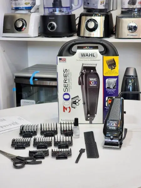 Wahl 300 series tondeuse à cheveux filaire avec huit peignes Tondeuse professionnelle wahl 300