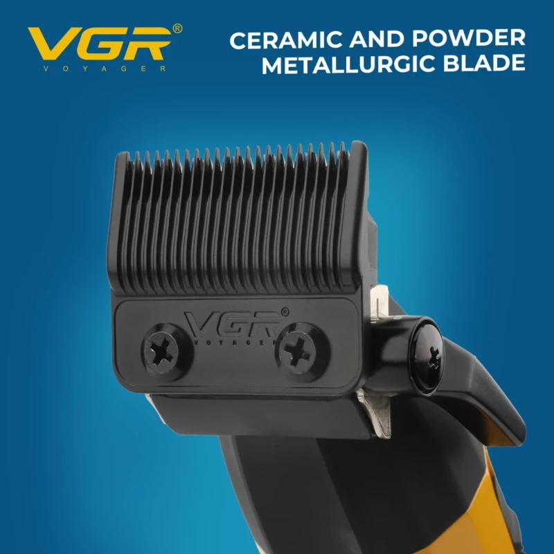 VGR V-937 – Tondeuse professionnelle avec bras levier tondeuse dégradé – cheveux & barbe rechargeable batterie 2000 mAh
