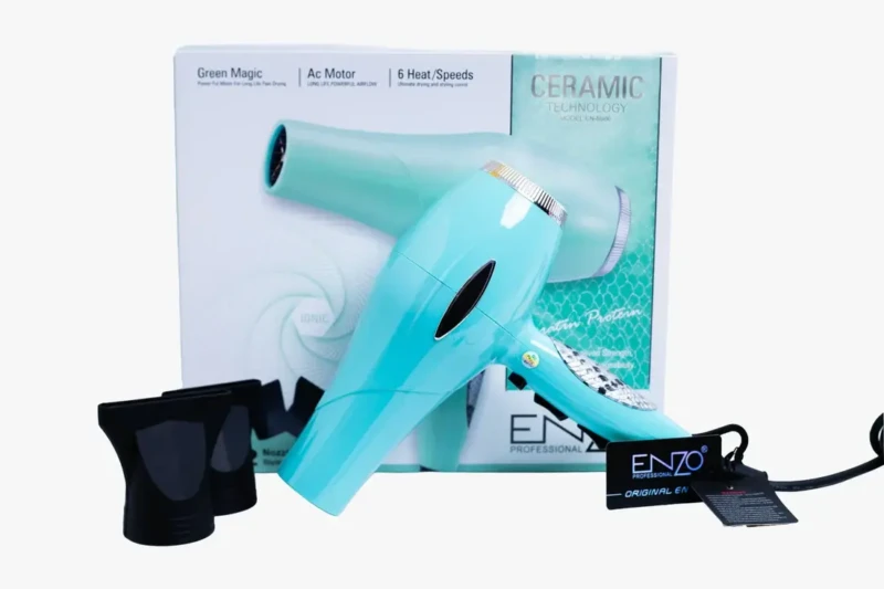 ENZO EN-8886 – Sèche-cheveux professionnel 2-en-1 multifonction séchoir enzo