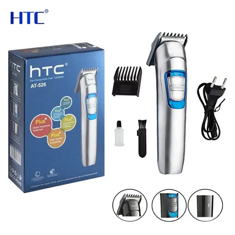 HTC AT-526 – Tondeuse cheveux & barbe sans fil rechargeable 3W tondeuse bon prix tondeuse htc