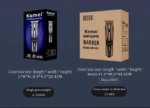 Kemei KM-1452 – Tondeuse professionnelle sans fil cheveux et barbe 5W batterie 1200 mAh recharge USB rapide