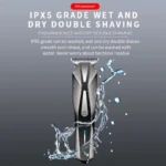 Kemei KM-1452 – Tondeuse professionnelle sans fil cheveux et barbe 5W batterie 1200 mAh recharge USB rapide