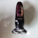 Kemei KM-1524 – Rasoir électrique rotatif 3 têtes sans fil étanche écran LCD batterie 1000 mAh Rasoir électrique rotatif Rasoir électrique rotatif 3 têtes