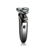 Kemei KM-1524 – Rasoir électrique rotatif 3 têtes sans fil étanche écran LCD batterie 1000 mAh Rasoir électrique rotatif Rasoir électrique rotatif 3 têtes