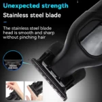 Kemei KM-1681 Tondeuse Cheveux Barbe Rechargeable Écran LCD – noir