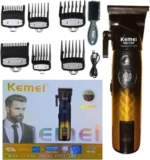 KEMEI KM-1782 Tondeuse Cheveux et Barbe 9000RPM Batterie 2600 mAh tondeuse avec levier Tondeuse professionnelle