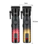 KEMEI KM-1782 Tondeuse Cheveux et Barbe 9000RPM Batterie 2600 mAh tondeuse avec levier Tondeuse professionnelle