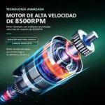 KEMEI KM-1819 Tondeuse Pro avec levier Cheveux et Barbe 7000 Tr/min 1200 mAh – tondeuse avec levier