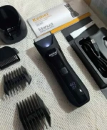 Kemei Km-1849 Tondeuse corporelle électrique sans fil de haute qualité pour hommes, étanche, pour la zone intime tondeuse zone intime