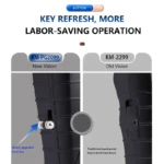 KEMEI KM-PG2299 – Tondeuse Professionnelle T-Blade 7000 RPM Batterie 1200 mAh tonduese kemei