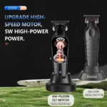 KEMEI KM-PG2299 – Tondeuse Professionnelle T-Blade 7000 RPM Batterie 1200 mAh tonduese kemei