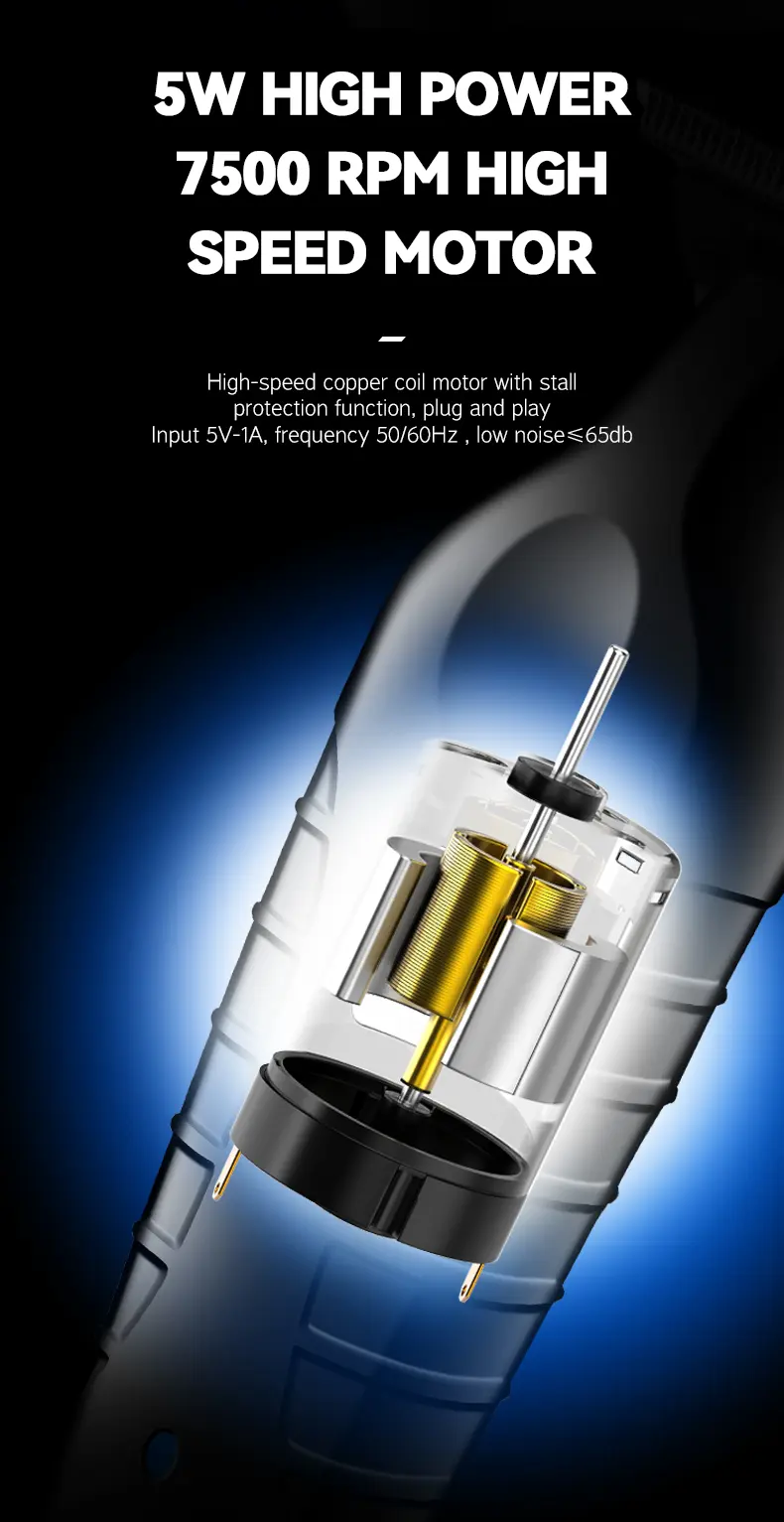 KEMEI KM-PG2299 – Tondeuse Professionnelle T-Blade – avec support 7000 RPM Batterie 1200 mAh tonduese kemei
