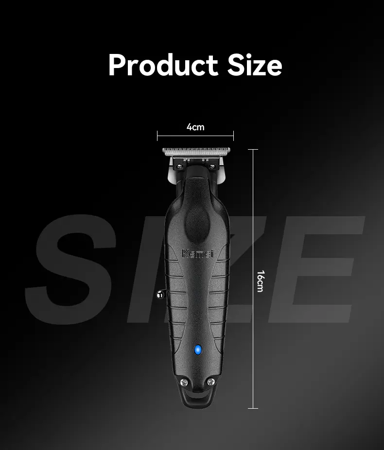 KEMEI KM-PG2299 – Tondeuse Professionnelle T-Blade – avec support 7000 RPM Batterie 1200 mAh tonduese kemei
