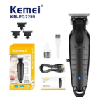 KEMEI KM-PG2299 – Tondeuse Professionnelle T-Blade – avec support 7000 RPM Batterie 1200 mAh tonduese kemei