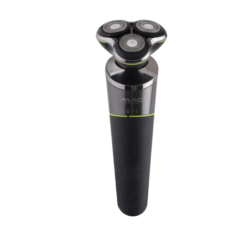 MAC MC-8819 – Rasoir Électrique Rotatif 4 Têtes Rechargeable rasoir 4 boules Rasoir Électrique mac
