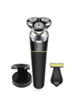 MAC MC-8819 – Rasoir Électrique Rotatif 4 Têtes Rechargeable rasoir 4 boules Rasoir Électrique mac