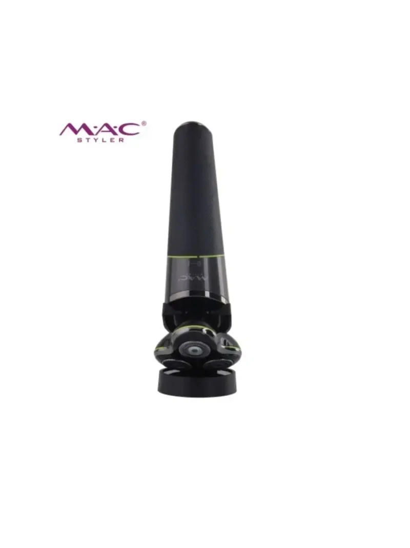 MAC MC-8819 – Rasoir Électrique Rotatif 4 Têtes Rechargeable rasoir 4 boules Rasoir Électrique mac