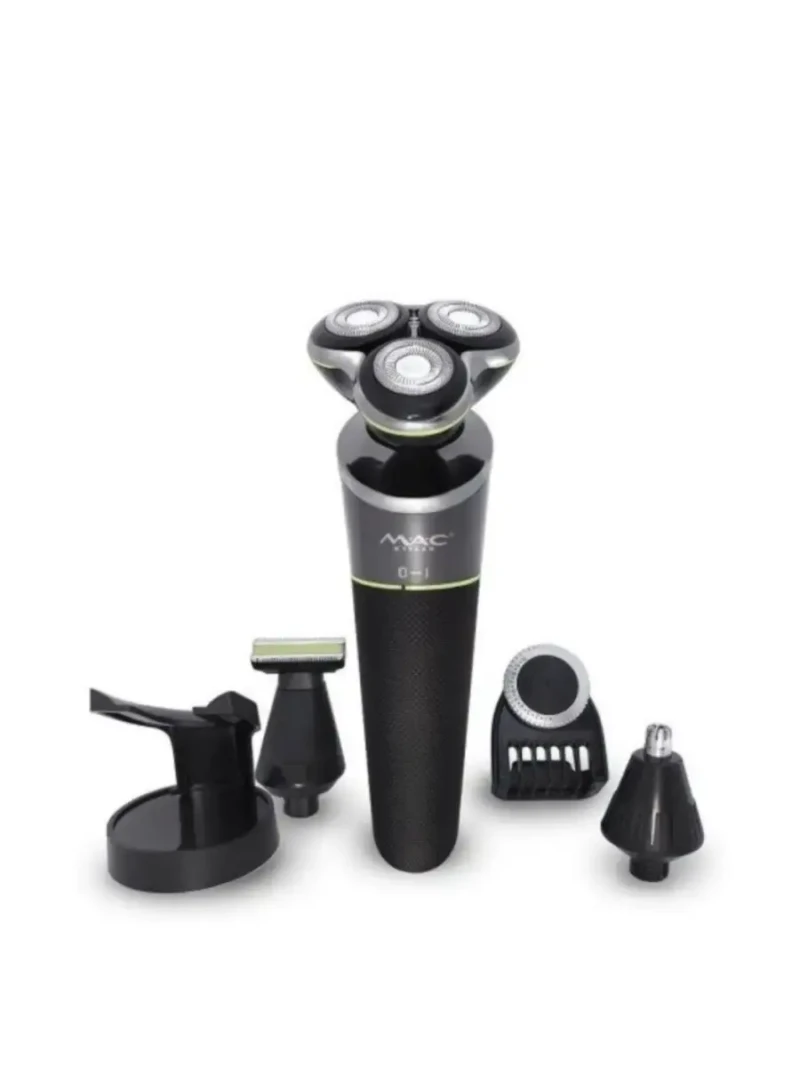 MAC MC-8819 – Rasoir Électrique Rotatif 4 Têtes Rechargeable rasoir 4 boules Rasoir Électrique mac