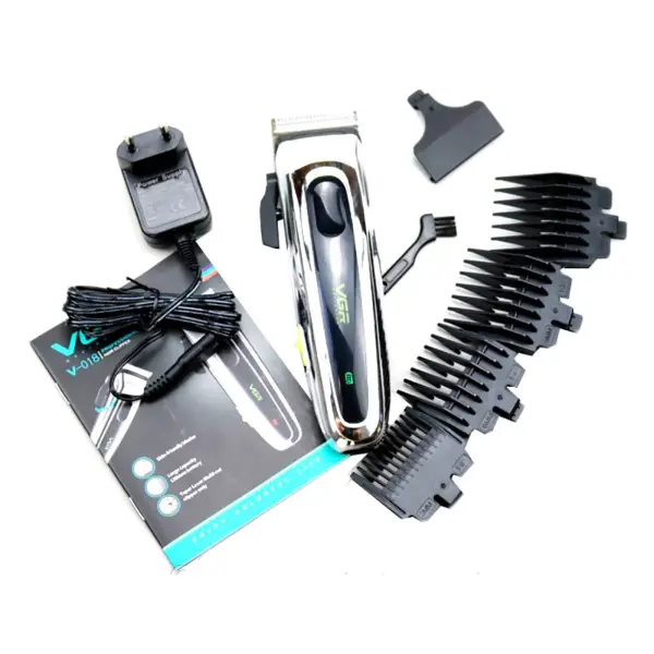 VGR V-018 Tondeuse Pro Cheveux et Barbe 10 W Autonomie 180 Minutes tondeuse 10W tondeuse avec levier