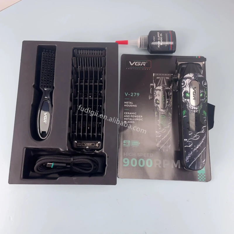 VGR V-279 tondeuse sans fil avec bras – moteur 9000 tr/min batterie 2500 mAh tondeuse avec levier Tondeuse professionnelle