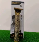 Vintage T9 tondeuse pro pour barbe et cheveux batterie 1200 mAh rechargeable par USB doré gold tondeuse bon prix