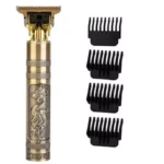 Vintage T9 tondeuse pro pour barbe et cheveux batterie 1200 mAh rechargeable par USB doré gold tondeuse bon prix
