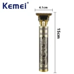 Kemei KM-T9 professionnel électrique tondeuse à cheveux sans fil tondeuse à cheveux hommes tondeuse à cheveux rasoir électrique tondeuse à cheveux