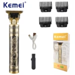Kemei KM-T9 professionnel électrique tondeuse à cheveux sans fil tondeuse à cheveux hommes tondeuse à cheveux rasoir électrique tondeuse à cheveux