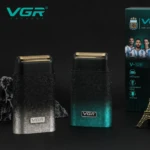 VGR V-326 rasoir élechtrique à lames oscillantes VGR, corps mat dégradé, ,