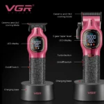 VGR V-886 S2 pack tondeuse à cheveux haut de gamme deux pièces ensemble 9000 tr/min 8W Tondeuse professionnelle