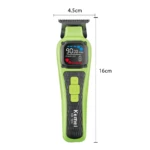 KEMEI KM-1863 – Tondeuse Professionnelle 9000 RPM Affichage LCD Batterie 2500 mAh