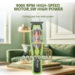 KEMEI KM-1863 – Tondeuse Professionnelle 9000 RPM Affichage LCD Batterie 2500 mAh