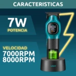 VGR V-886T – Tondeuse Professionnelle T-Blade 8000 RPM Batterie 1600 mAh Tondeuse professionnelle tondeuse vgr