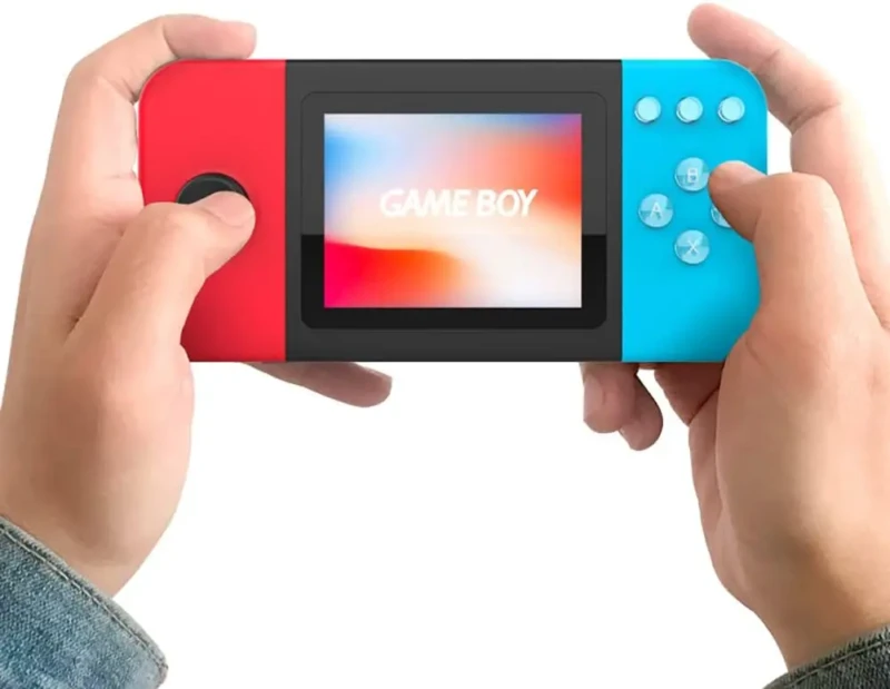 Console Portable D20 500 in 1 – Console de Jeux Rétro Portable avec Double Manette Console Portable Game Stick