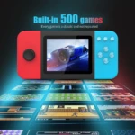 Console Portable D20 500 in 1 – Console de Jeux Rétro Portable avec Double Manette Console Portable Game Stick
