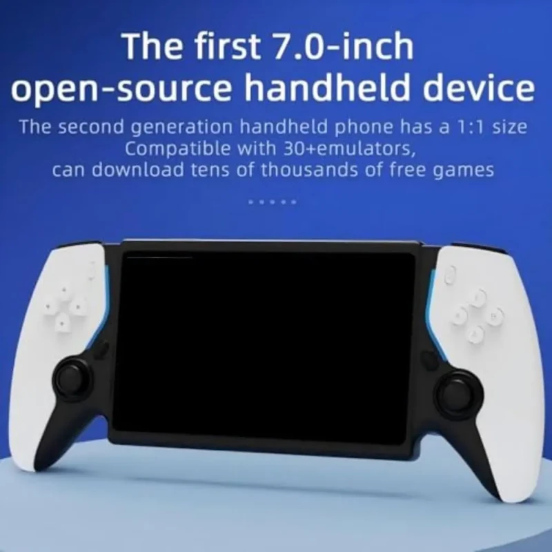 Console Portable game player 5 – Multi-Émulateurs 7 Pouces – Console de Jeux Rétro Portable Écran IPS HD 64 Go – HC8000  Console Portable Game Stick