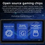 Console Portable game player 5 – Multi-Émulateurs 7 Pouces – Console de Jeux Rétro Portable Écran IPS HD 64 Go – HC8000  Console Portable Game Stick