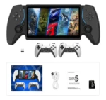 Console Portable Multi-Émulateurs 7 Pouces – Console de Jeux Rétro Portable Écran IPS HD 64 Go – HC8000  Console Portable Game Stick