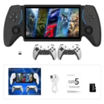Console Portable Multi-Émulateurs 7 Pouces – Console de Jeux Rétro Portable Écran IPS HD 64 Go – HC8000  Console Portable Game Stick