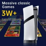GS5 Pro – Console Rétro 4K HDMI 30000+ Jeux avec 2 Manettes Sans Fil Console Rétro Game Stick