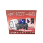 HOT60 Smart Watch Game Console Set – Montre Connectée Bluetooth avec Console de Jeux Portable Game Console Smart Watch Game Console