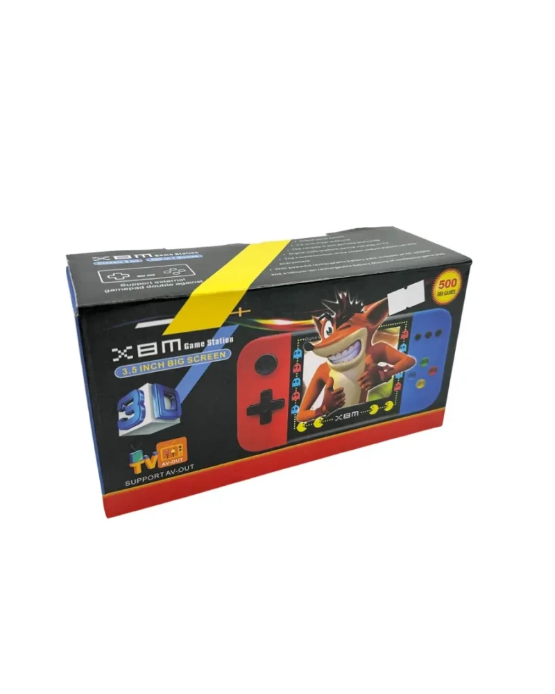 X8M Game Console – Console de Jeux Rétro Portable Écran 4.5 Pouces 64 Go Console Portable Game Stick