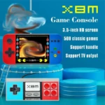 X8M Game Console – Console de Jeux Rétro Portable Écran 4.5 Pouces 64 Go Console Portable Game Stick