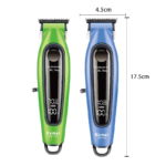 Kemei KM-1739 – Tondeuse Professionnelle 7000 RPM avec Lame Titane Noire et Batterie 1200mAh tondeuse kemei