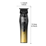 Kemei KM-1899 – Tondeuse Professionnelle Brushless 8000 RPM avec Éclairage LED et Écran Numérique tondeuse kemei