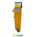 Kemei KM-1956 – Tondeuse Professionnelle Sans Fil Métallique USB-C 2000mAh