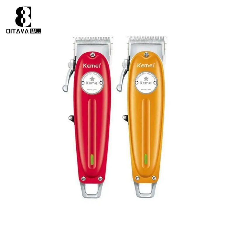 Kemei KM-1956 – Tondeuse Professionnelle Sans Fil Métallique USB-C 2000mAh