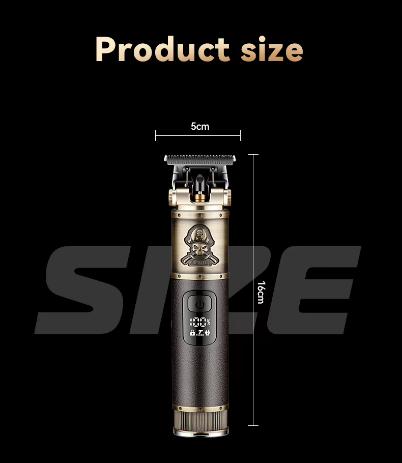 Kemei KM-2250 – Tondeuse Professionnelle Sans Fil Style T9 Rechargeable USB