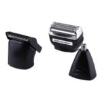 Kemei KM-5558 – Kit de Rasage et Tonte 3-en-1 Rechargeable avec Tondeuse Nez et Rasoir à Grille Rasoir Électrique rasoir kemei