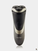 MAC Styler MC-8815 – Rasoir Électrique Rotatif 3 Têtes Rechargeable avec Tondeuse de Précision Rasoir Électrique mac